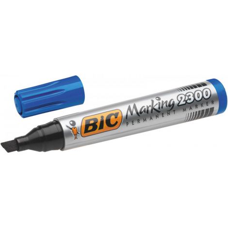 Marker permanentny Bic Marking 2300 5.5mm, Niebieski - 2